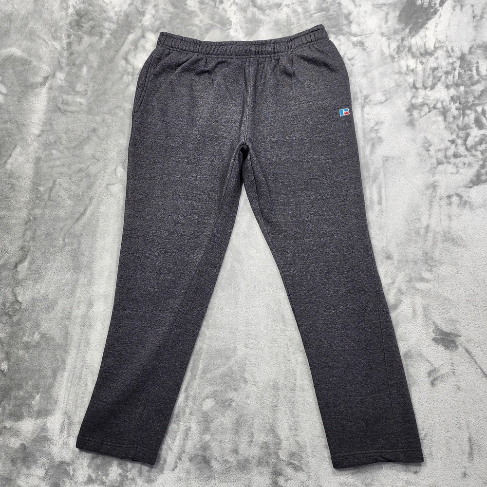 Vintage‎ Russell Athletic Pants Mens XXL Gray Fleece Sweatpants Casual Workout
